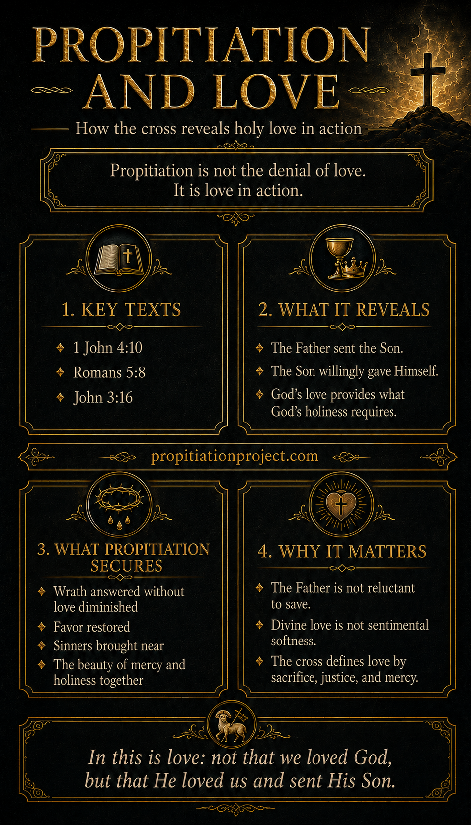 Propitiation and Love Propitiation and Love
